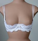 Shirley of Hollywood Scalloped Embroidery Shelf Bra (331)
