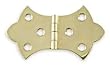 Battalion 1XMG3 Utility Hinge, Brass, 3 Hole, PK 2