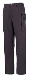 Nylon Canvas Tactical Pants Men's Blk Nylon Tac Pant 34/32