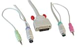 CPU Switch Smart Audio DVI KVM Cable, 2m