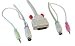 CPU Switch Smart Audio DVI KVM Cable, 2m