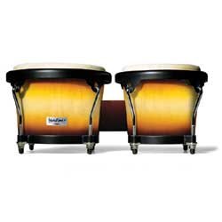 Childrens Toyshop  Musical Instruments : Meinl Headliner Vintage Sun Burst 6 3/4& 8 wood bongos