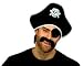 pirate hat fabric skull+crossbones h/cd.