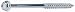 Spax 4351010400456 8-by-1 3/4-Inch Slender Head MDF Screw, 1-Pound Pack