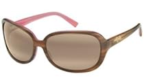 Big Sale Best Cheap Deals Maui Jim Women's Rainbow Falls H225-12 Polarized Oval Sunglasses,Cinnamon & Bubblegum Frame/HCL Bronze Lens,One Size