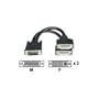 Cables to Go 38064 9" LFH-59/DMS-59 Male to Two DVI-I� Female Adapter Cable