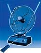 UHF/VHF/FM Rotating Indoor Antenna w/ Super Booster & Remote Control