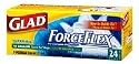 Glad ForceFlex Quick-Tie Tall Kitchen Trash Bags, 13 Gallon 24-Count (Pack of 6)