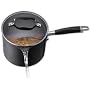 Anolon Advanced 3-1/2-Quart Covered Straining Saucepan