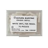 REFILL ELEC ERASER 70PK WHITE