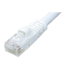 Ziotek CAT6 Patch Cable, W/ Boot 10ft, White