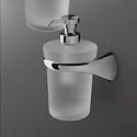 Link Glass Liquid Soap Dispenser Left Handed