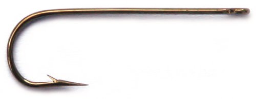 Mustad 3261 Classic Aberdeen Hook (100-Pack), Bronze, Size 4