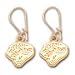 Jacksonville Jaguars Team Logo Earrings In 14kt Gold