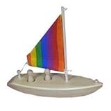 Wooden Toy Sailboat