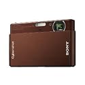 Sony Cybershot DSC-T77 10MP Digital Camera with 4x Optical Zoom with Super Steady Shot Image Stabilization (Brown)