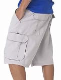 Microfiber Cargo Shorts
