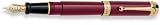 Aurora Talentum Burgundy w/ Gold Trim Extra Fine Point Fountain Pen - AU-D12X-EF
