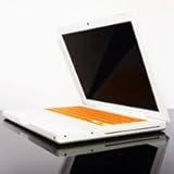 TopCase ORANGE Keyboard Silicone Skin Cover for Macbook 13