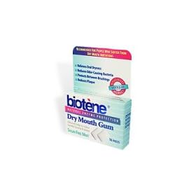 Biotene Dry Mouth Gum, Sugar Free Mint - 16 ea