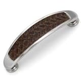 Review Laurey 12390 / Laurey 89mm Churchill Arch Pull- satin nickel/ brown