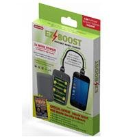 PerfPower EZ Boost Portable Mobile Charger - with 6 AA Batteries and 18 inch USB to Micro-USB Cable - Limited Time Offer - Bonus FREE 12 AA Batteries (a $8.97 Value)