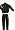 Nova Training Suit Black size L