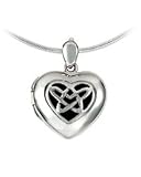 Kit Heath Celtic Heart Locket Necklace