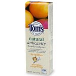 Tom's of Maine Natural Anticavity Fluoride Toothpaste For Children, Outrageous Orange-Mango - 4 oz