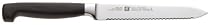 J.A. Henckels Twin Four Star 5-Inch High Carbon Stainless-Steel Serrated Utility Knife