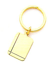Click here to buy 14kt Yellow Gold Keychain.