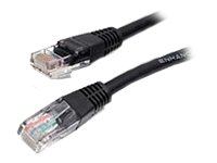 StarTech.com Black Molded RJ45 UTP Gigabit Cat6 Patch Cable - 7 Feet (C6PATCH7BK)