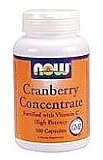 Now Foods Cranberry Concentrate, 100 Capsules (Pack of 2)