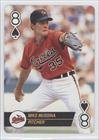 1993 U.S. Playing Cards Aces #8S - Mike Mussina