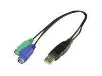 CONCEPTRONIC CCUSBPS2 USB AUF 2x PS2 ADAPTER 30 cm fuer Tastatur und Maus Preisvergleich