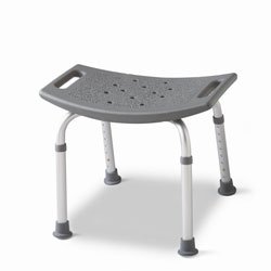 Medline Bath Bench without Back, Gray