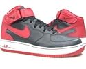 Air Force 1 Mid (black / varsity red / white), US Men size: 10.5