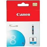cover of Canon CLI-8C Cyan Ink Tank