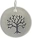 Round Family Tree of Life Pendant in Sterling Silver, #7630
