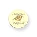 14K Panthers Logo Round Tie Tac