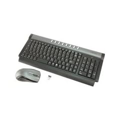 LogiLink Tastatur Maus Kombination Funk 2.4 GHz