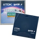 TDK LTO-3 ULTRIUM 3 400GB/800GB WORM TAPE CARTRIDGE 1-PK (#D2406W-LTO3) (Retail)