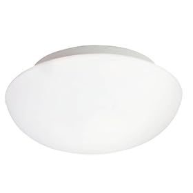 Eglo 81636A Ella 1 Light Wall Light Fixture, Glass Opal