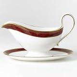 Bordeaux Gravy Boat And Stand