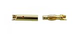 Jamara 95639 - Goldkontakt 4 mm zweiteilig spezial 100 Paar