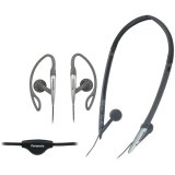 Panasonic RP-HX32 2-way Style Earbud Headphones with In-cord Volume Control