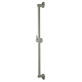 Kingston Brass K180A8 24 Inch Wall Mount Shower Slide Bar With Pin   Satin Nickel Finish