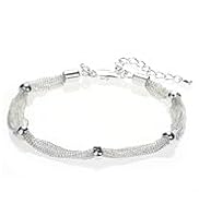 Silver Plated Multi-Strand Bracelet