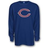 Chicago Bears Reebok NFL Long Sleeve T-Shirts - Waffle Logo