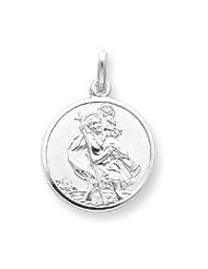 Sterling Silver St. Christopher Medal QC3547"